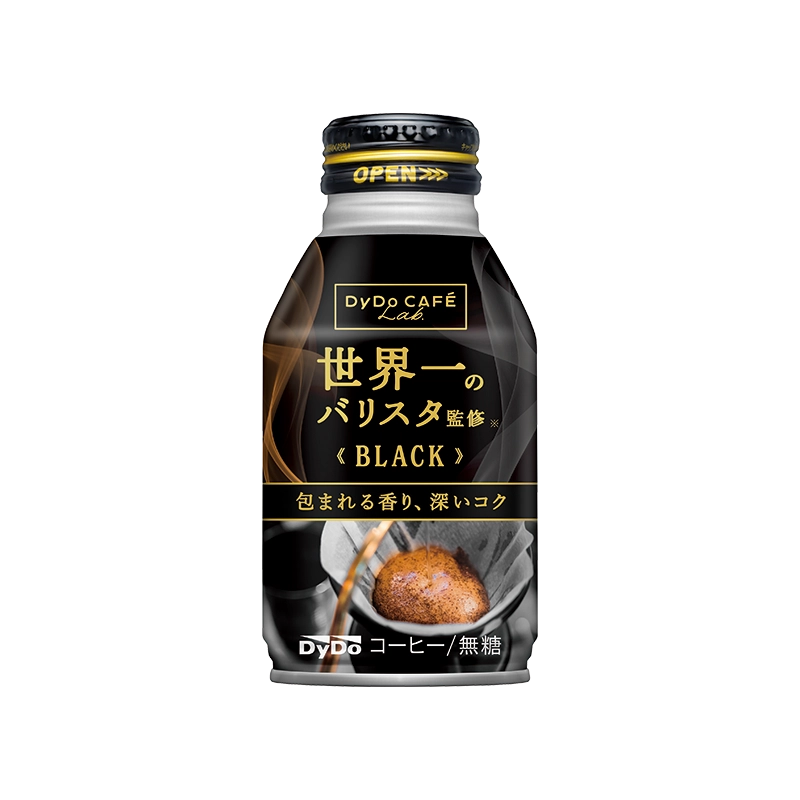 ダイドーカフェラボ ブラック 世界一のバリスタ監修｜商品情報